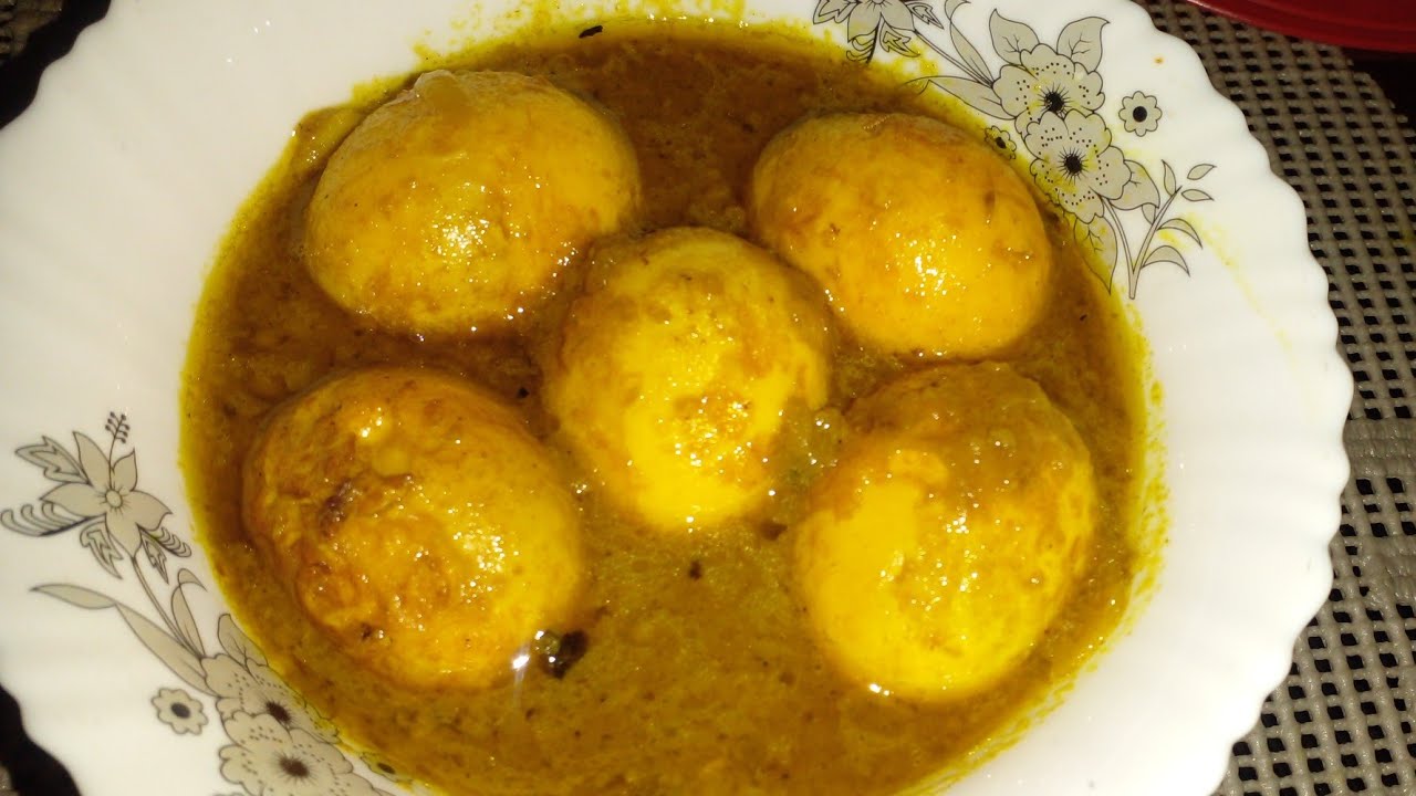 ডিম ভুনা রান্নার রেসিপি 