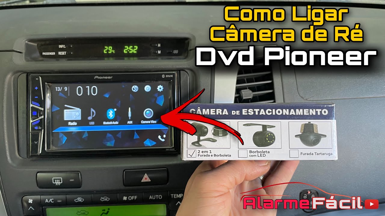 Como Ligar Câmera de Ré no Dvd Pioneer ✅