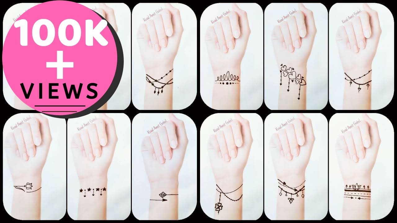 ❤️New Stylish Heena Tattoo Designs ❤️ New Stylish Mehndi TATTOO  ❤️ TATTOO DESIGNS with Step by Step