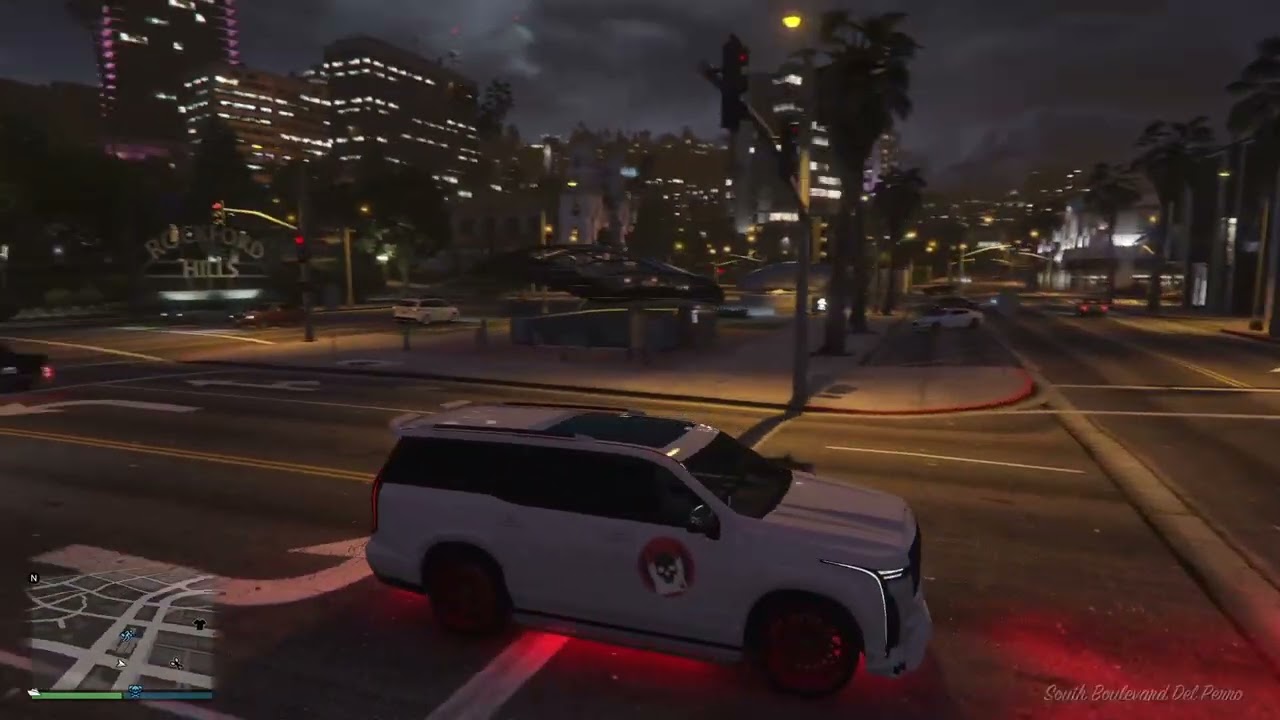 GTA V : Takin the Escalade EXT out for a drive Hopefully Late Night @DBabyFrmSag6 