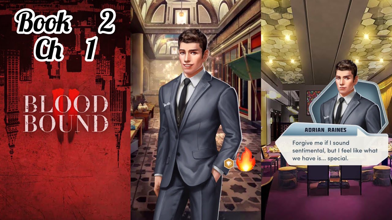 🔥Steamy w/Adrian ♥️💎 Bloodbound Book 2 Chapter 1 : The Calm (Adrian Romance Only)
