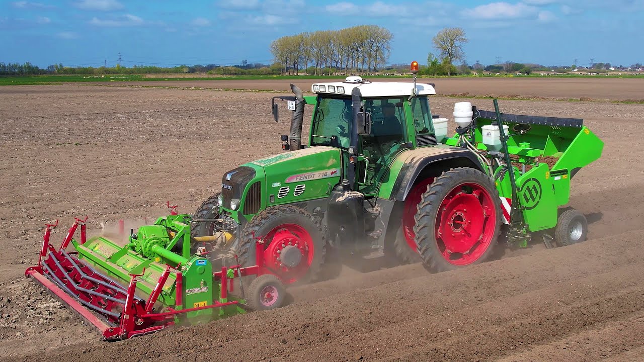 Aardappels poten | Fendt | Miedema | AVR | Baselier | Planting potatoes | Kartoffeln pflanzen