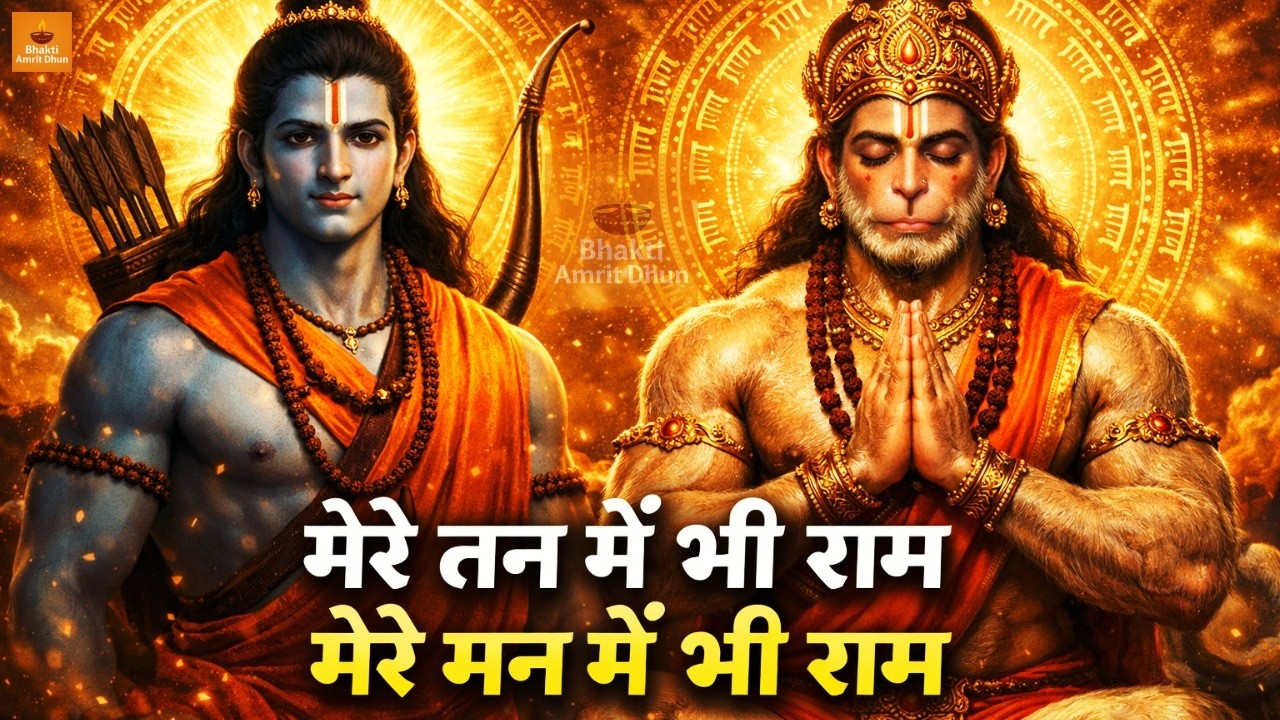 Mere Tan Mein Bhi Ram Mere Man Mein Bhi Ram | Powerful Ram Naam Jap Bhajan (5 Minutes)