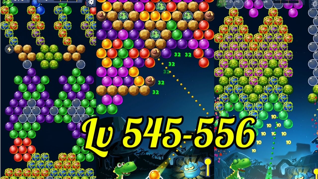 Level 545-556//primitive bubble shooter game
