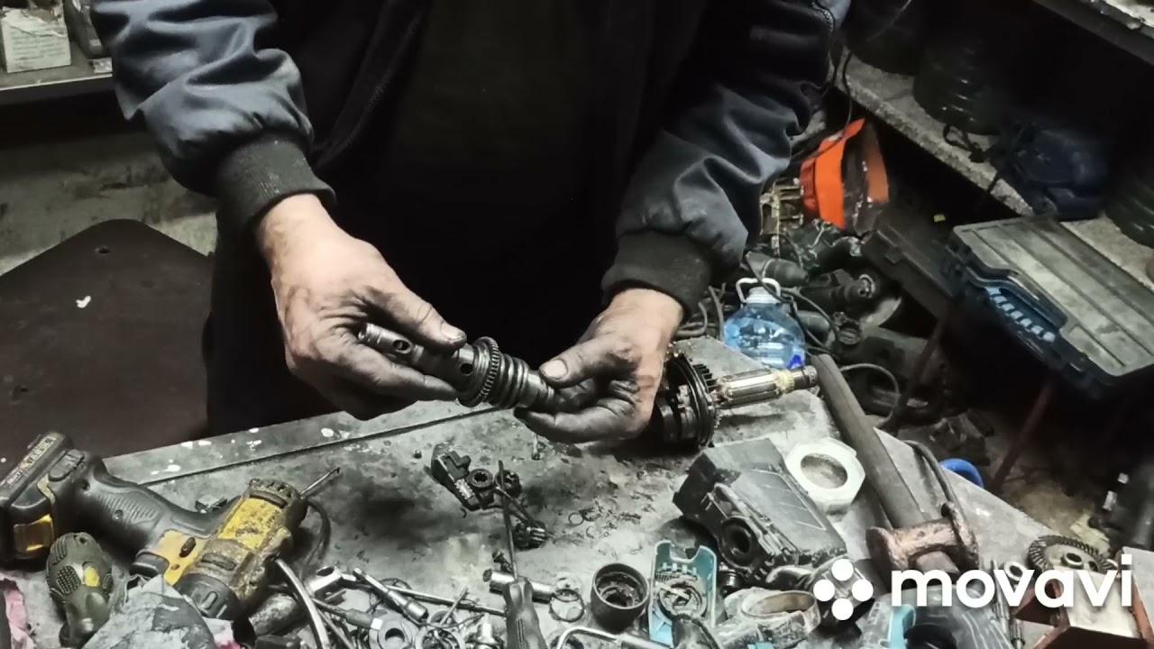 Makita HR2641 пропал удар. диагностика + ремонт