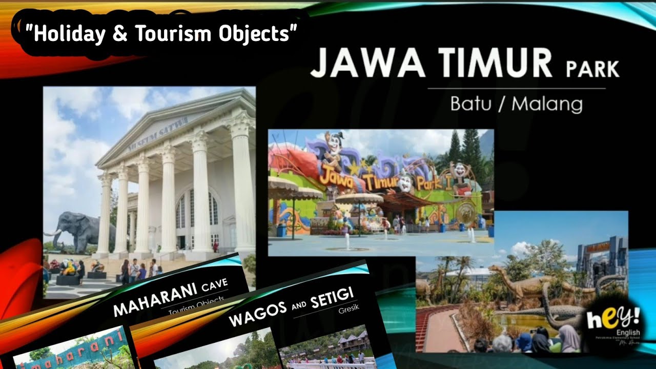 Video Pembelajaran Bahasa Inggris: Holiday & Tourism Object for 3rd Graders | SDN Petrokimia Gresik