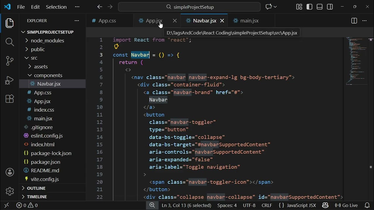 #03 React Components Explained for Beginners | Create, Reuse Components & Build Basic UI in React.js