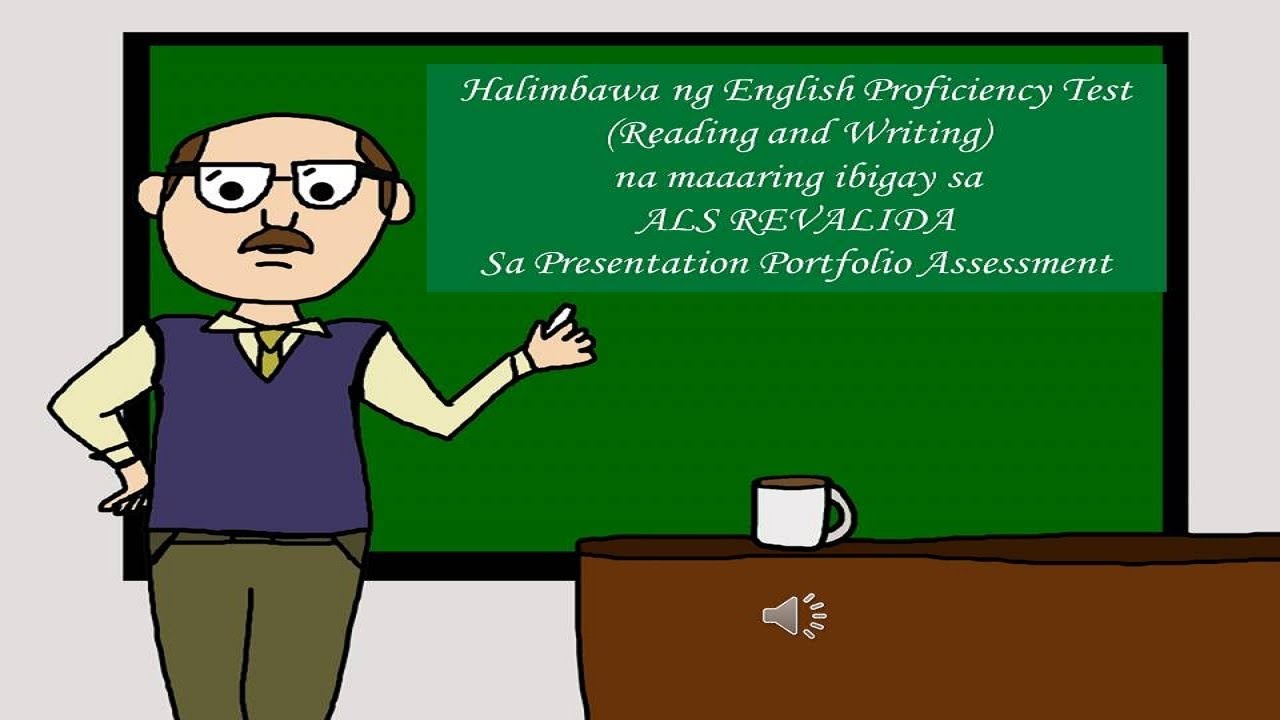 Video 170 -  Sample English Proficiency Test - Reading and Writing for ALS REVALIDA 2020-2021