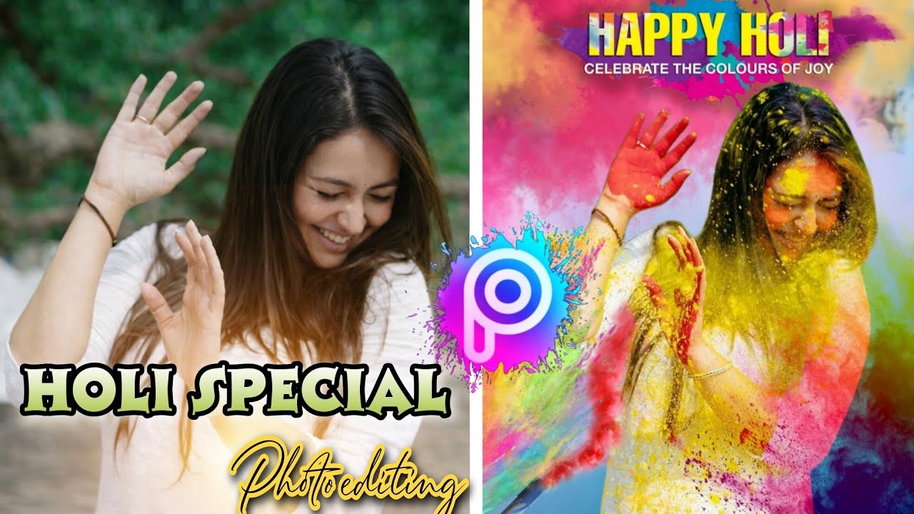 Holi Special Photo Editing One Click me kaise kre | how to holi photo editing 2026