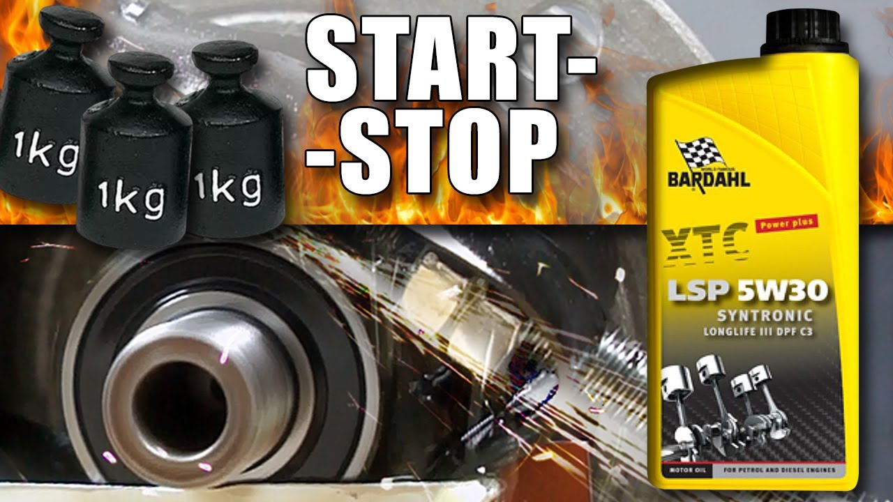 Bardahl XTC 0W20 Syntronic Test oleju silnikowego Start-Stop 100&deg;C