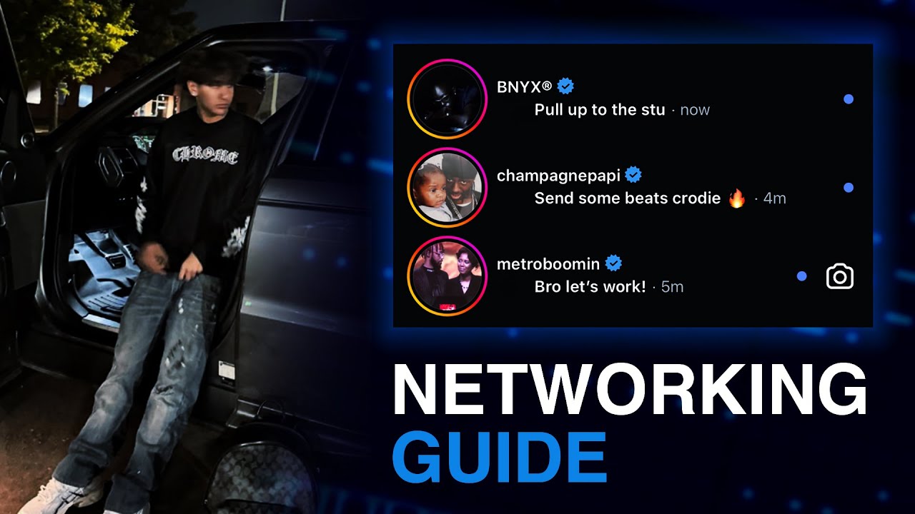 leaking my networking strategy that made me a bILLBOARD producer At 17