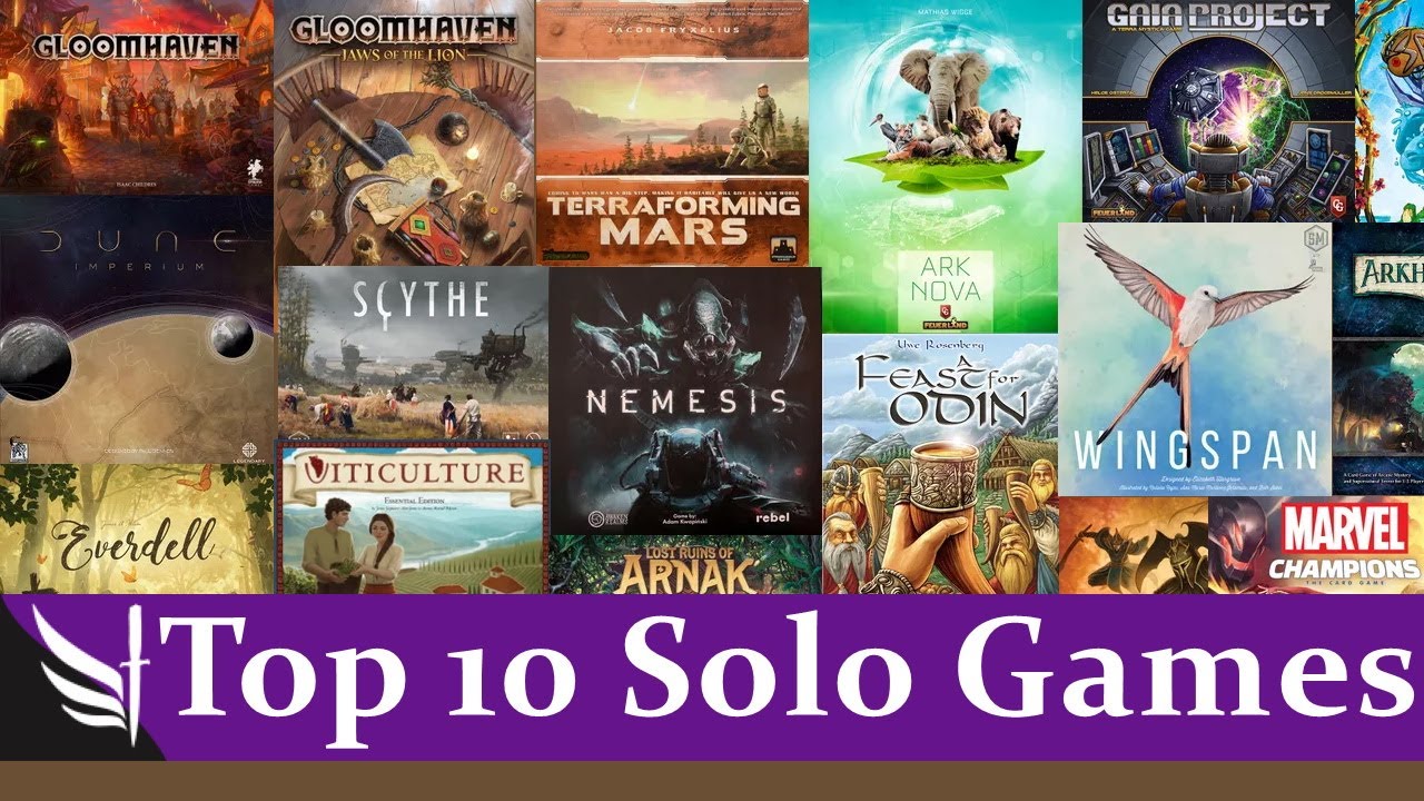 Top 10 Solo Board Games