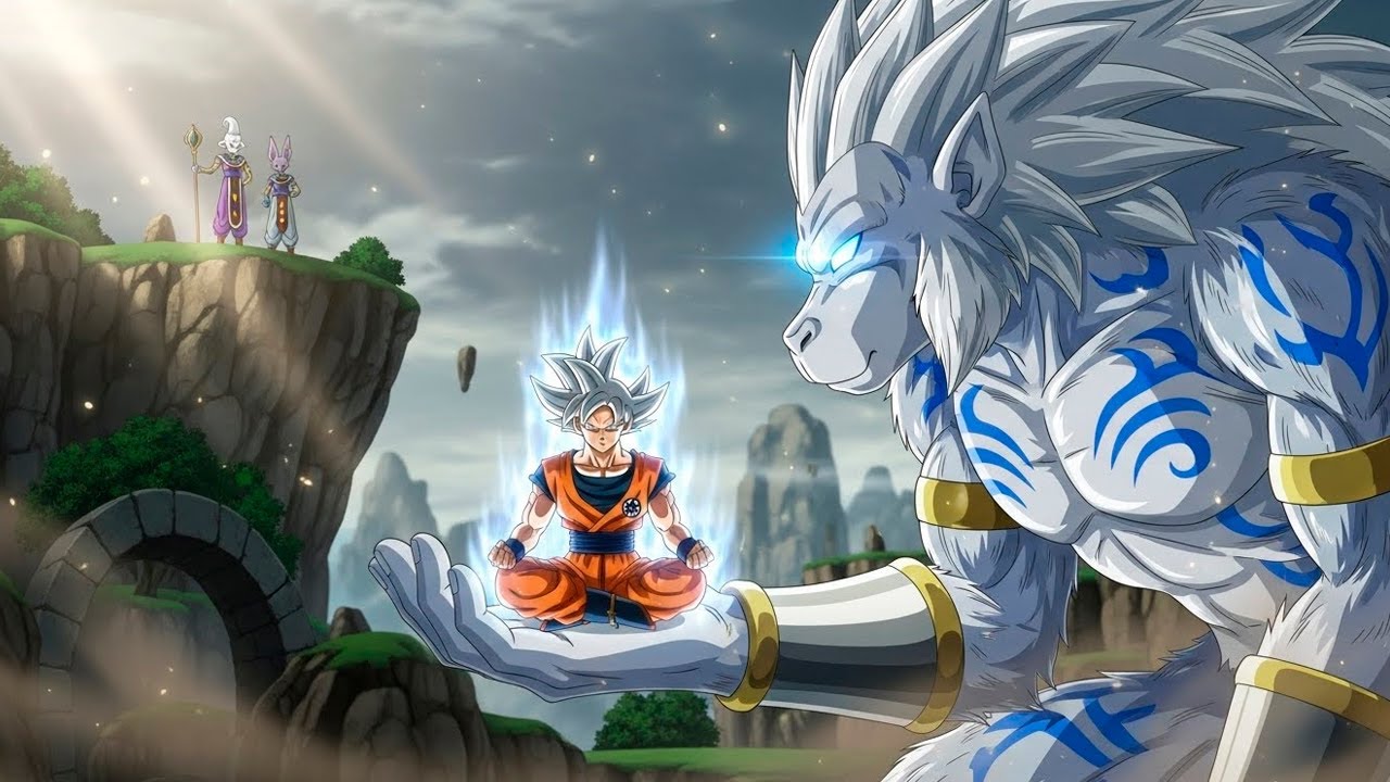 Goku O Grande Oozaru Macaco Divino A Forma Proibida Assusta Bills.