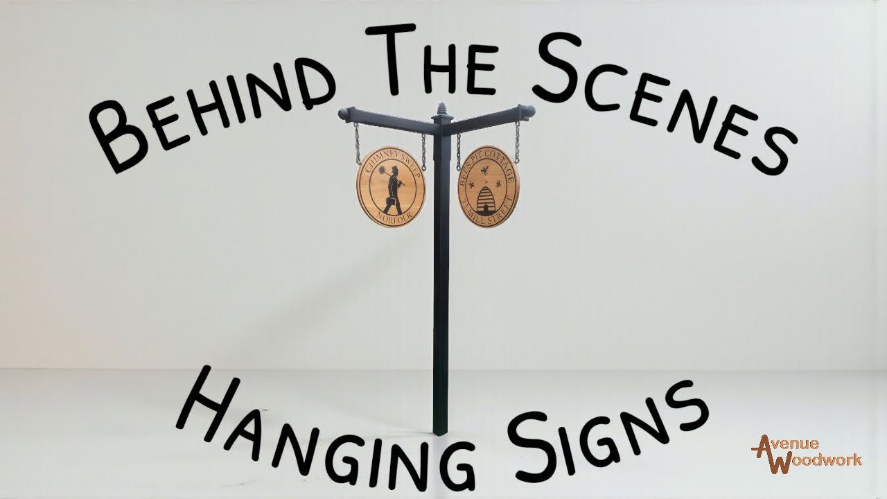Behind The Scenes: Hanging Signs