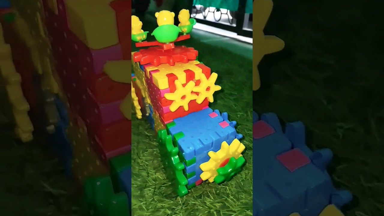 🤩miracle bricks car 🚗 ll making moving car with miracle bricks gears #shorts
