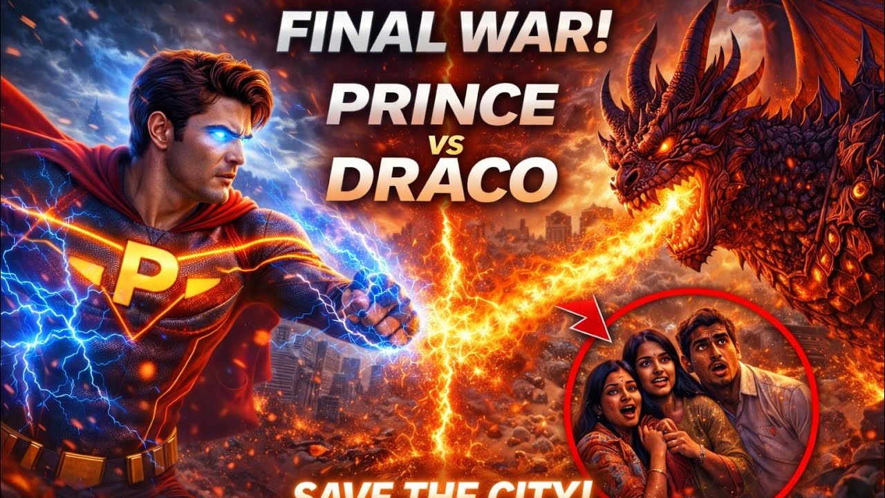 Hero Protects Civilians | Delhi Rescue Moment round 2 final war dracco vs Prince Part 7
