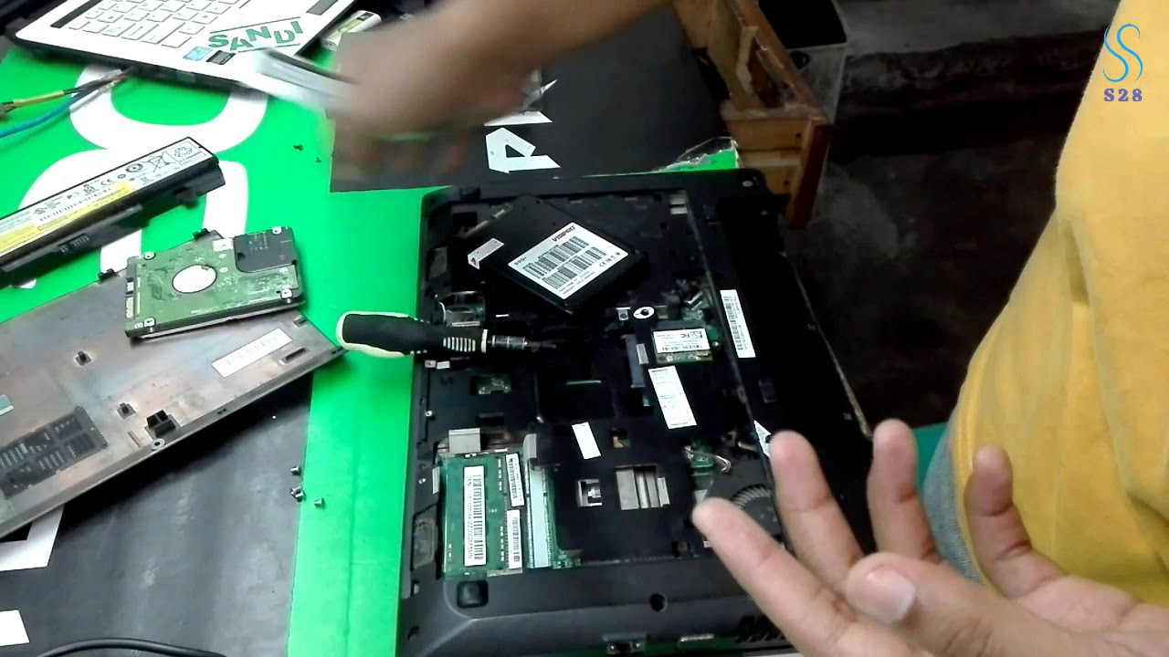 Lenovo G480 Replace/Ganti HDD/SSD