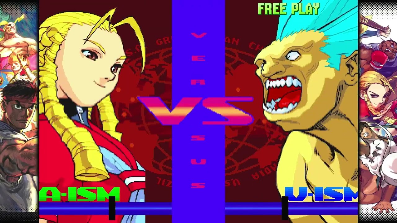 Street Fighter Alpha 3 Upper - Karin Playthrough (Arcade Mode)