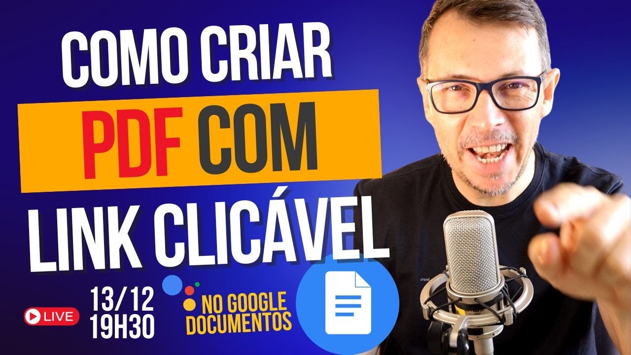 Como criar PDF com link clicável