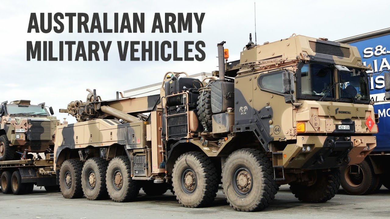 Australian Army Military Vehicles | Bushmaster, Hawkei, G-Wagon 4x4 & 6x6, Rheinmetall MAN HX | ADF