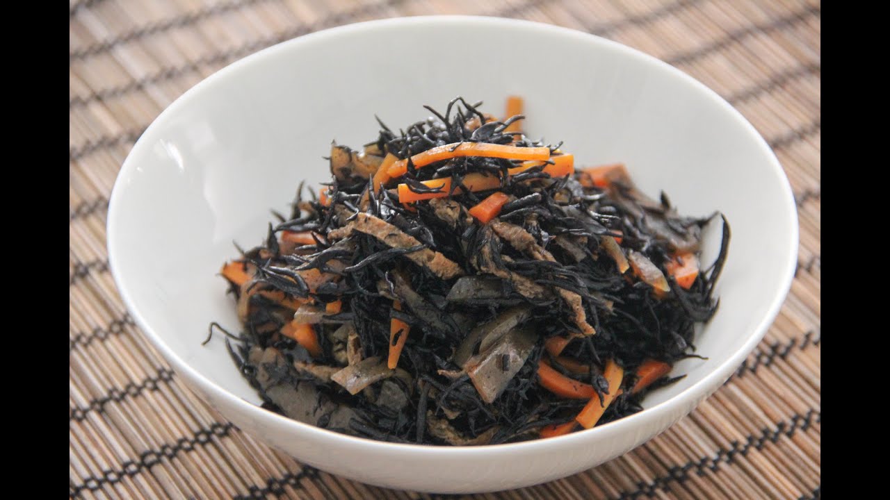 Hijiki no Nimono Recipe - Japanese Cooking 101
