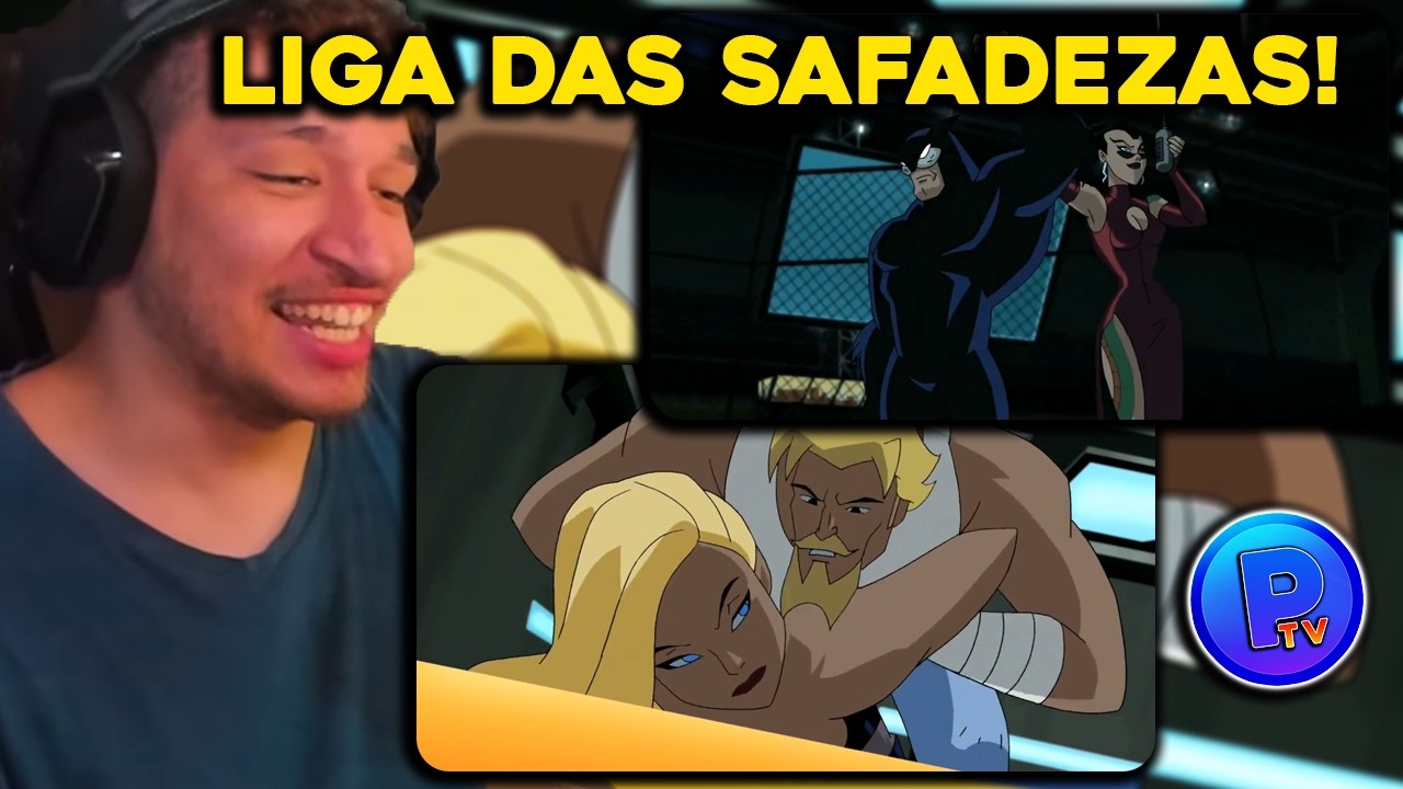 PANTERA FUGINDO DA LIGA?! | Liga da Justiça Sem Limites 2x01 REACT