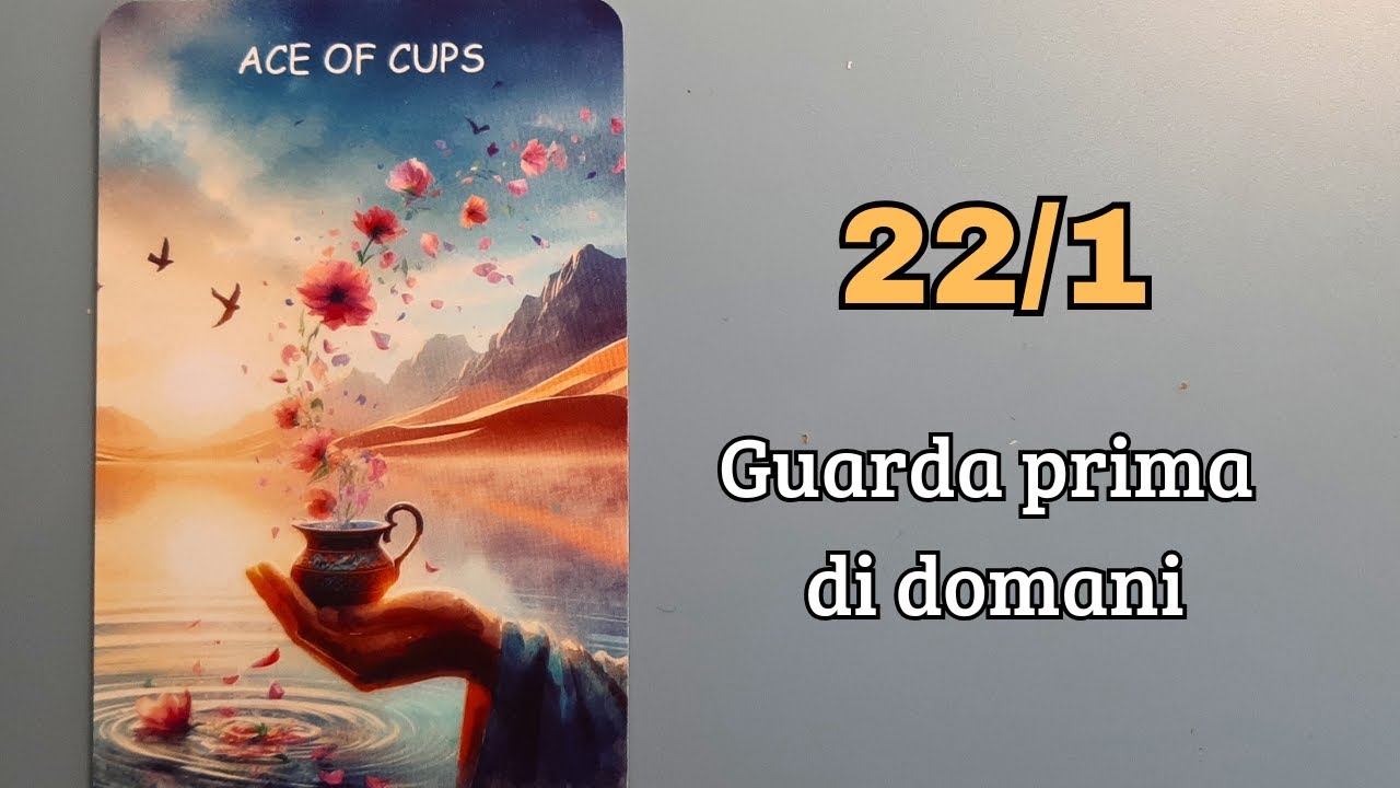 22/1 Rimarrai Senza Parole! ❤️ Guarda Prima di Domani!
