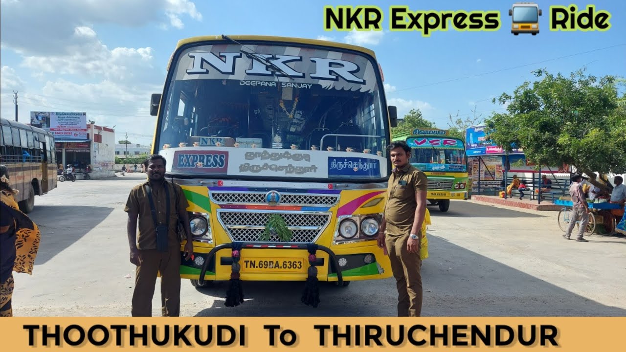 🚍 NKR Express Ride || Pearl City to Temple Town 🛕 || Travel Advisor