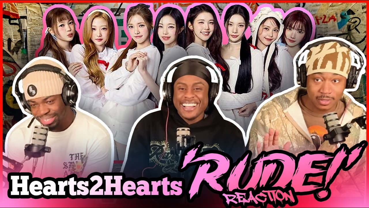 Реакция на клип Hearts2Hearts «RUDE!»