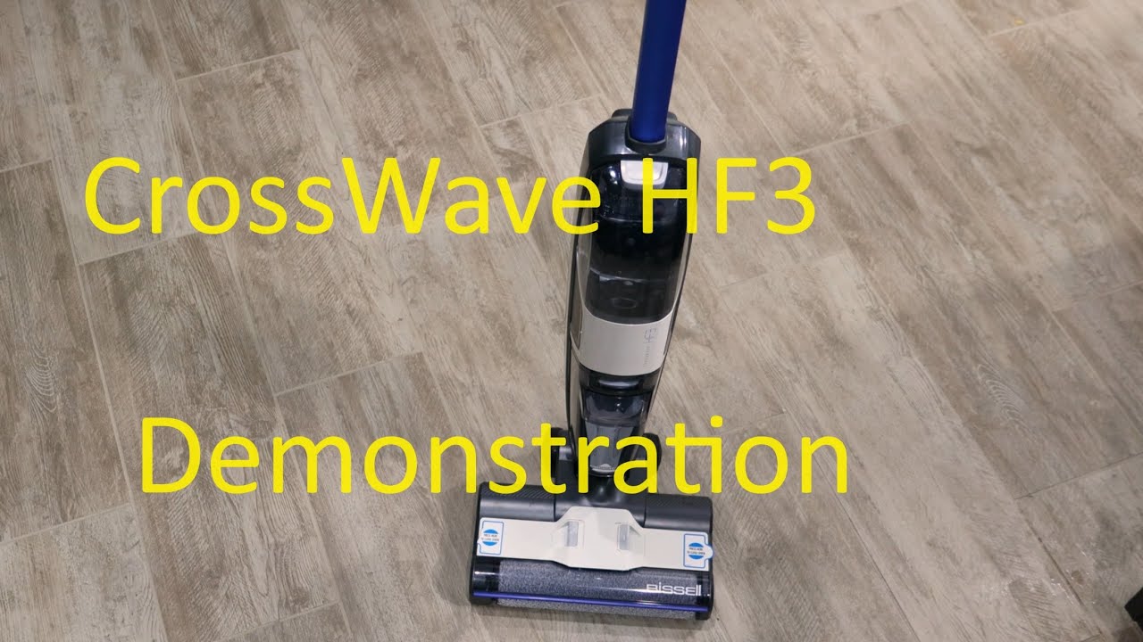 Bissell CrossWave HF3 Demonstration!