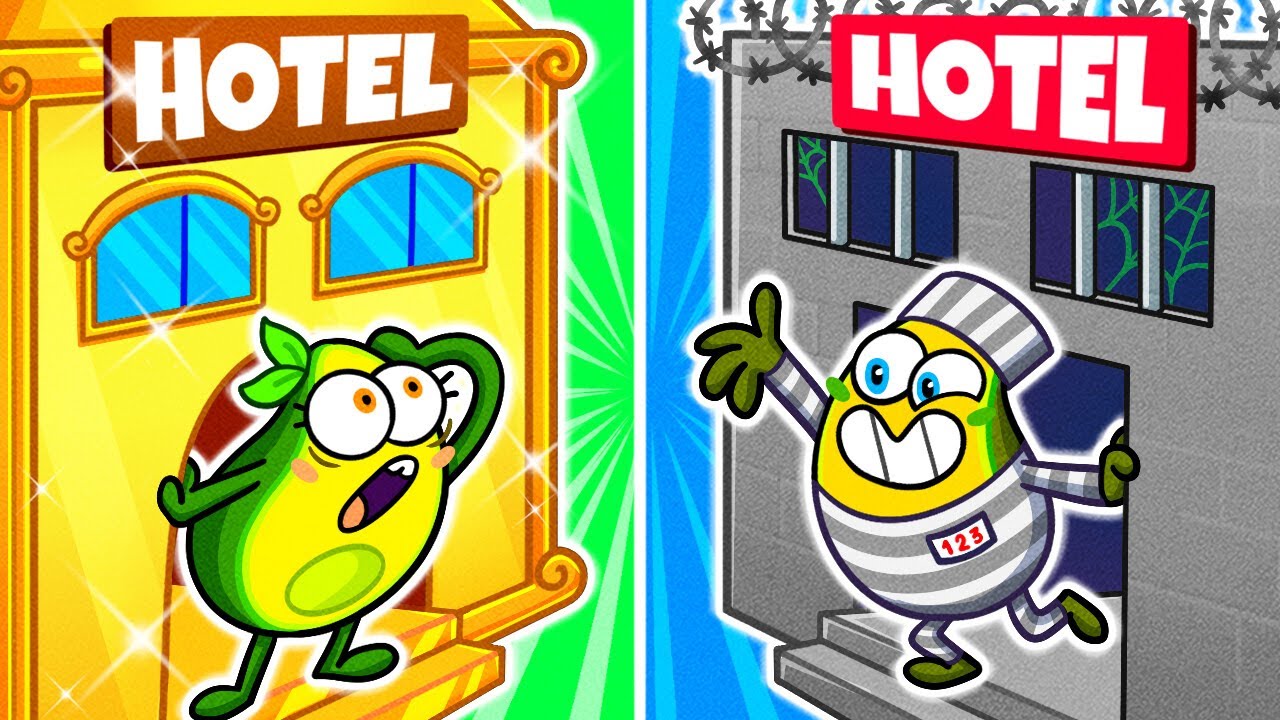 POOR Hotel vs RICH vs PRISON! 😱🏨 Crazy Staycation Challenge! 😂