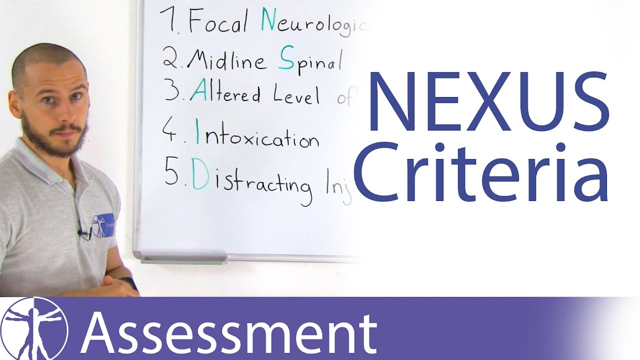NEXUS Criteria | Cervical Spine Fractures