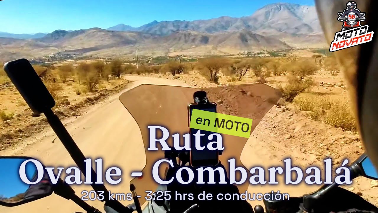 Ruta Ovalle – Combarbalá en Moto 🏍️ | 213 km con combarbalita, embalse y caminos rurales