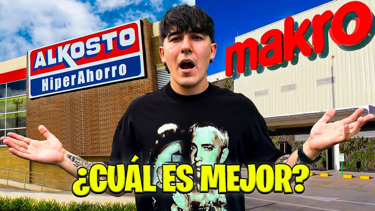 ¿Dónde IR a HACER MERCADO? / Alkosto vs Makro