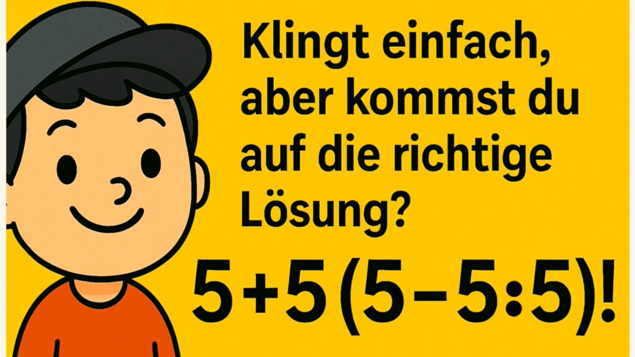 Kommst du auf die richtige Lösung? Punkt - vor Strich und Fakultät