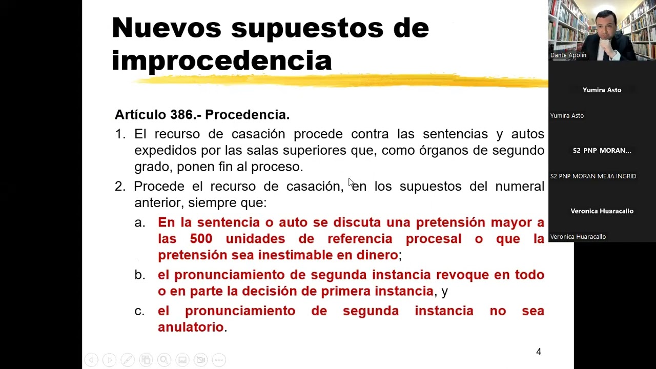 El nuevo recurso de casación. Ley N° 31591