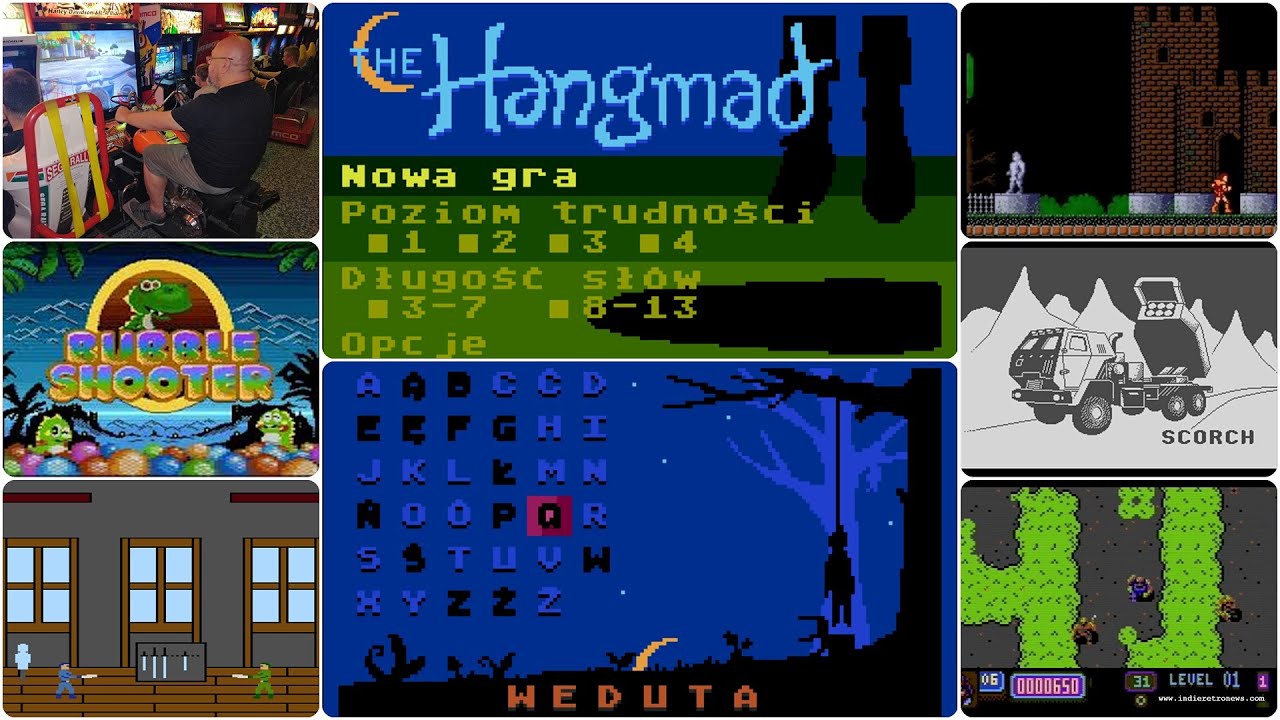 Borsuk Retro Gry TV: ATARI XL/XE - Premiera Gry THE HANGMAD + Przegląd Nowości 2022 (Gość: BOCIANU)