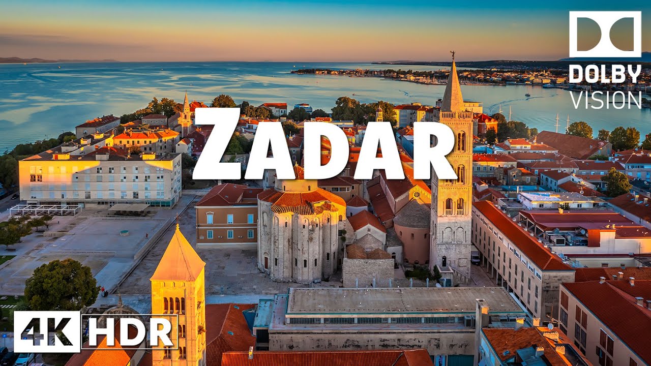 [4K] ZADAR – Sunset Capital of the Adriatic | Deep House Chill