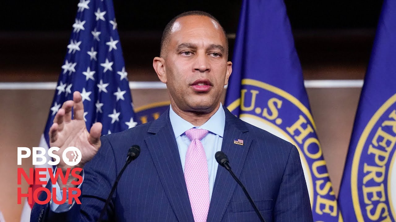 WATCH LIVE: House Democratic leader Jeffries holds weekly news briefing