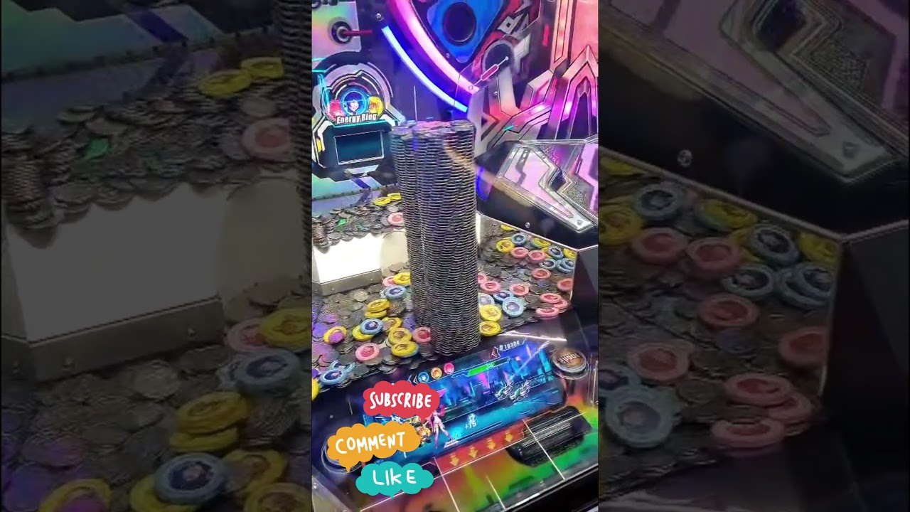 BEST COIN PUSHER JACKPOT EVER?! #arcade