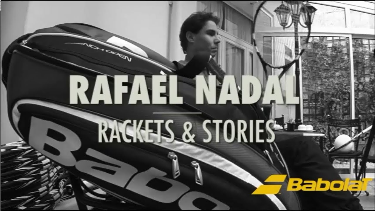 The stories & memories of Rafa's Babolat rackets