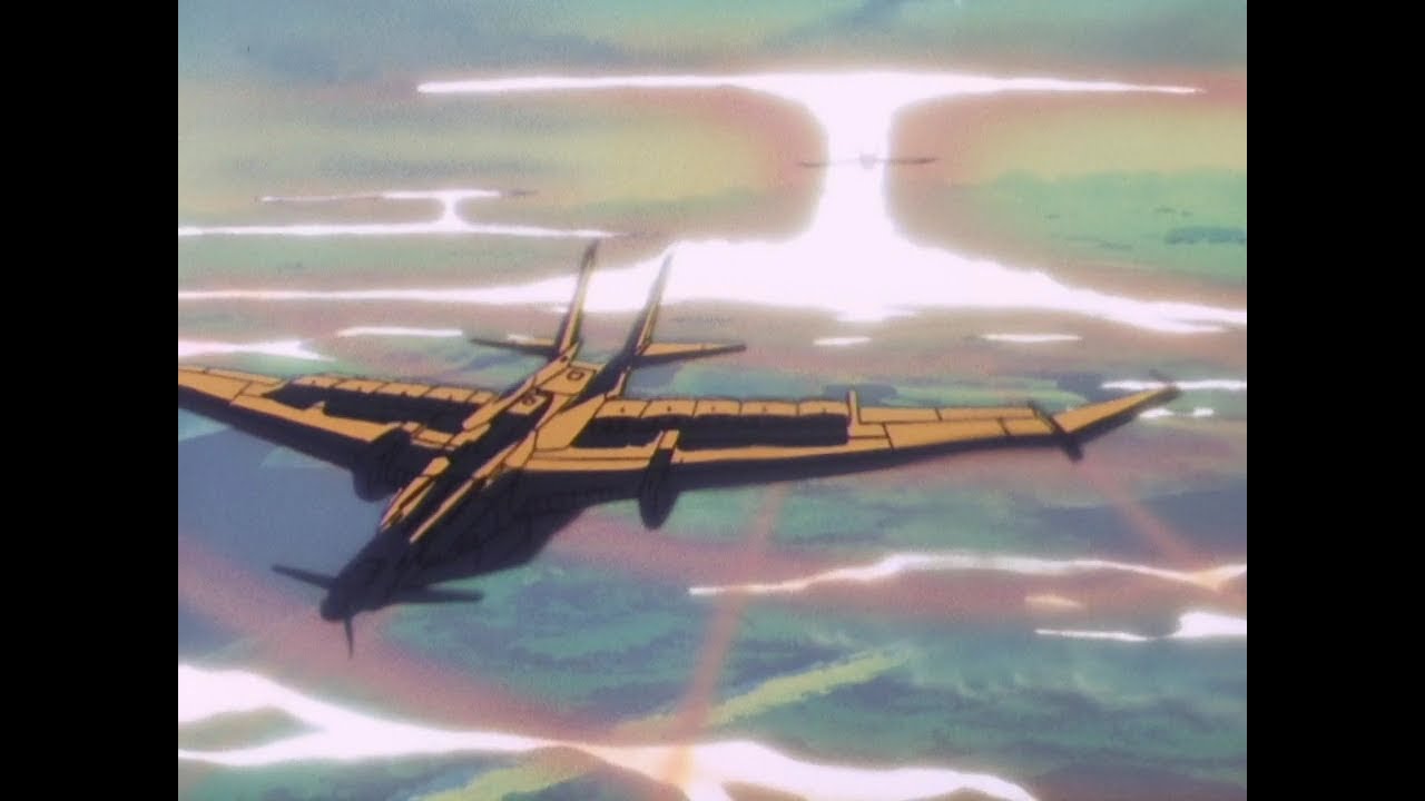 Mobile Suit Zeta Gundam Jaburo gets nuked