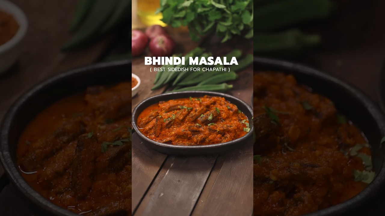 Bhindi Masala | Okra Masala | Ladys Finger Recipes