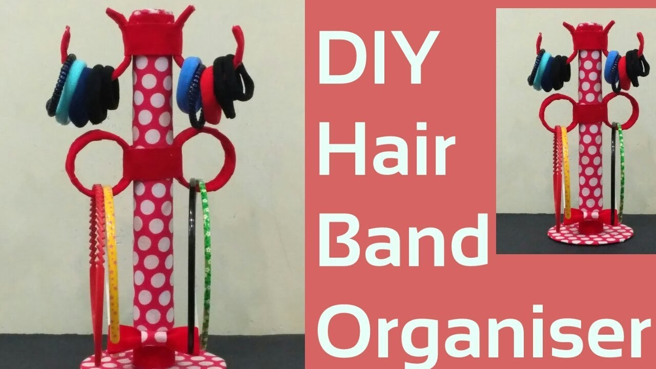 Best Out of Waste || DIY Hairband Organiser || DIY Headband organiser