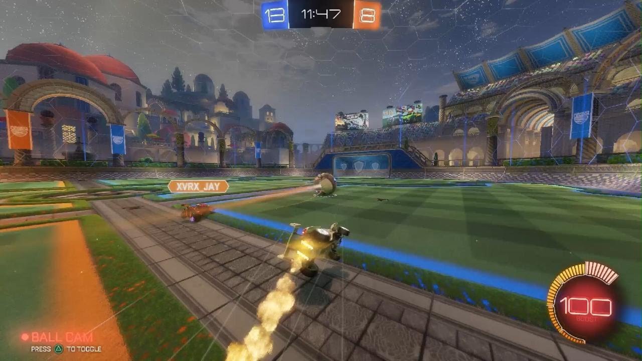 Rocket League king of the field
