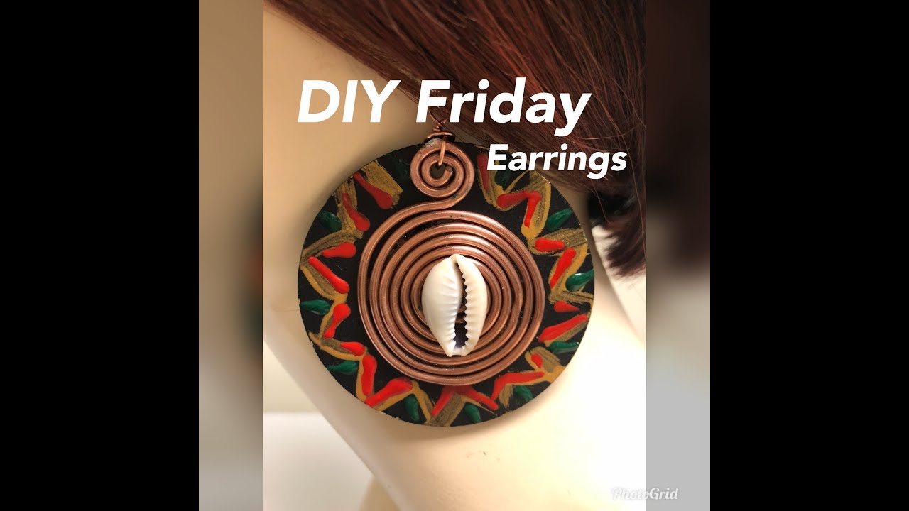 DIY FRIDAY EARRINGS