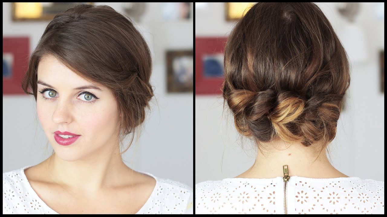 schnelle Hochsteckfrisur | Frisuren Freitag | Lovethecosmetics