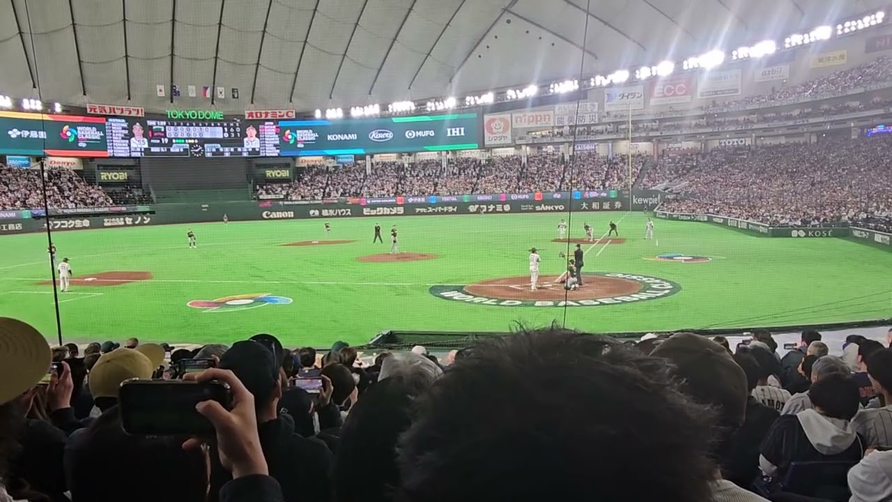WBC2026 日本vs オーストラリア戦 7回裏の攻撃　吉田正尚選手 逆転2ラン 2026年3月8日（日） world baseball classic2026 Japan vs Australia