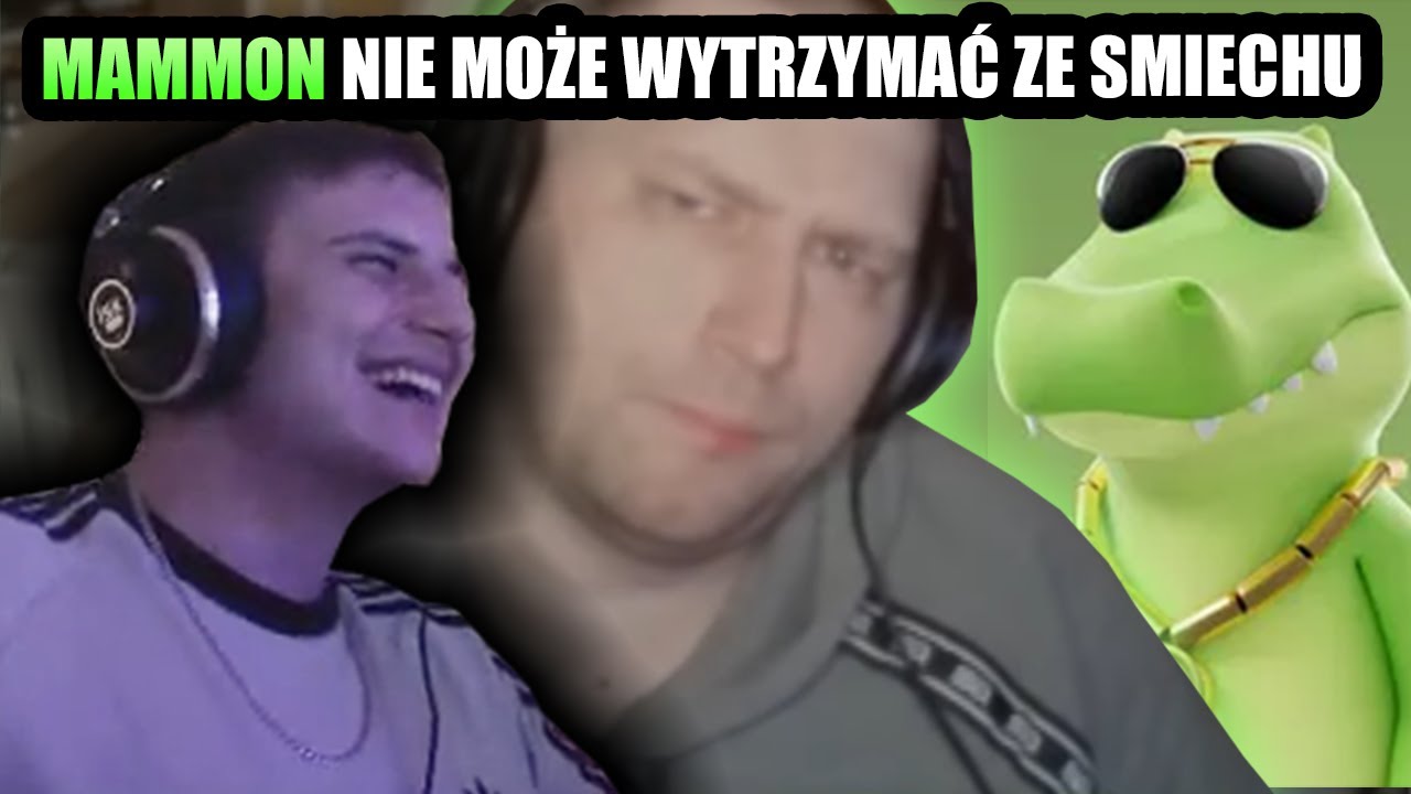 MAMMON NIE MOŻE WYTRZYMAĆ ZE SMIECHU Z KROKODYLKA 🤣😄