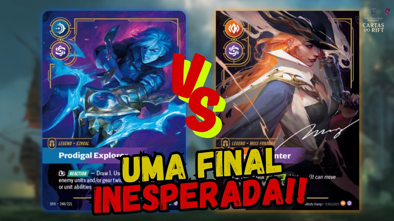 Uma final surpreendente! Ezreal x Miss Fortune - Final Regional Bologna